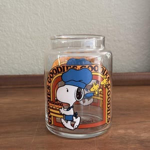 Vintage Snoopy Jar - Etsy