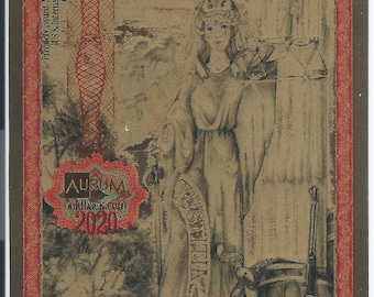 Goldback 10 Note | 2020 NEVADA | Uncirculated | .999 Fine Gold 24K Aurum | Low Mintage