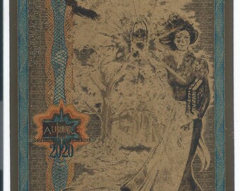 Goldback 5 Note | 2020 UTAH | Uncirculated | .999 Fine Gold 24K Aurum