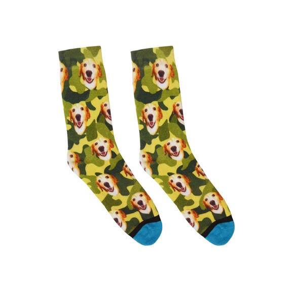 Leowchen Dog Heart Paws Pattern Men-Women Adult Ankle Socks Crazy Novelty Socks