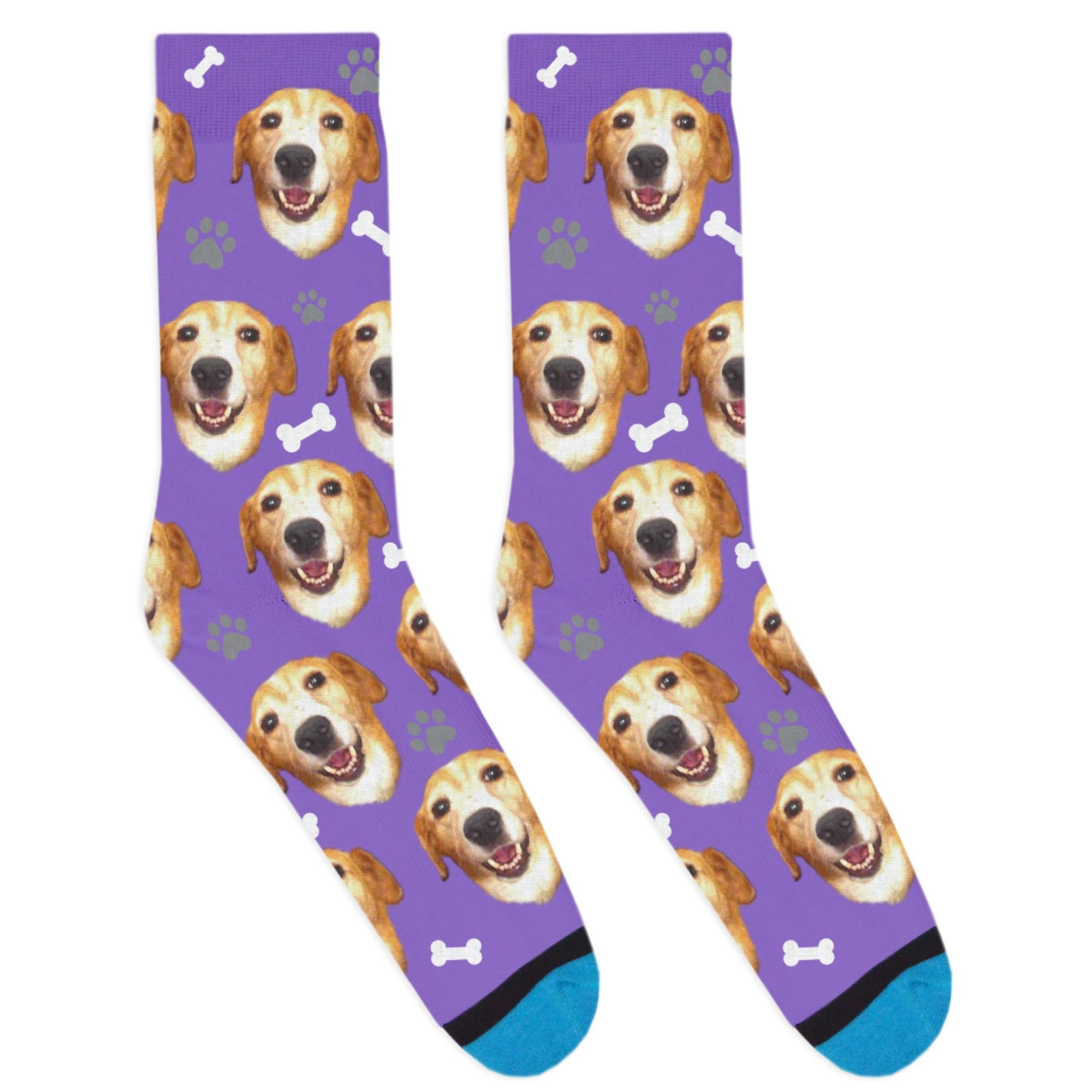 Divvyup Socks Custom Dog Socks Put Your Dog on a Sock Etsy Canada