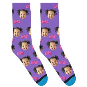 DivvyUp Socks - Custom Valentine&#39;s Day Socks: Love