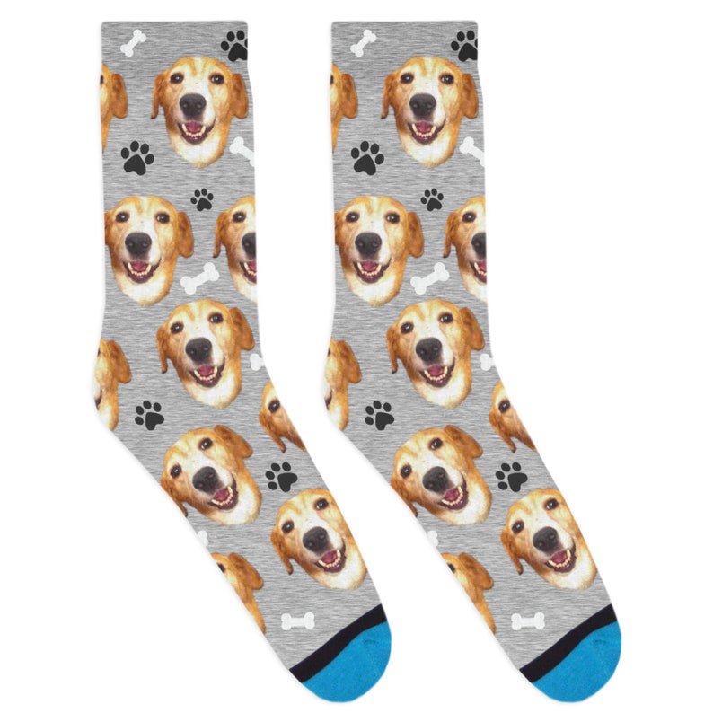 DivvyUp Socks Custom Dog Socks Put Your Dog on a Sock image 4