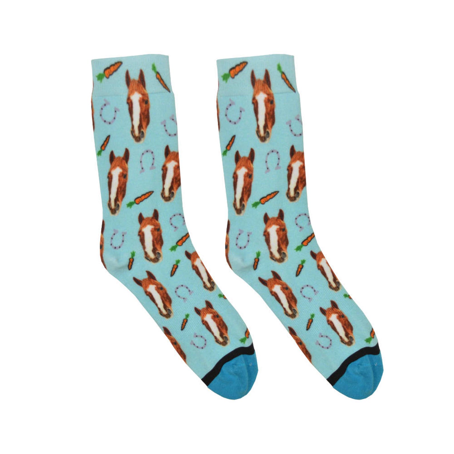 Divvyup Socks Custom Horse Socks Put Your Horse on a Sock - Etsy