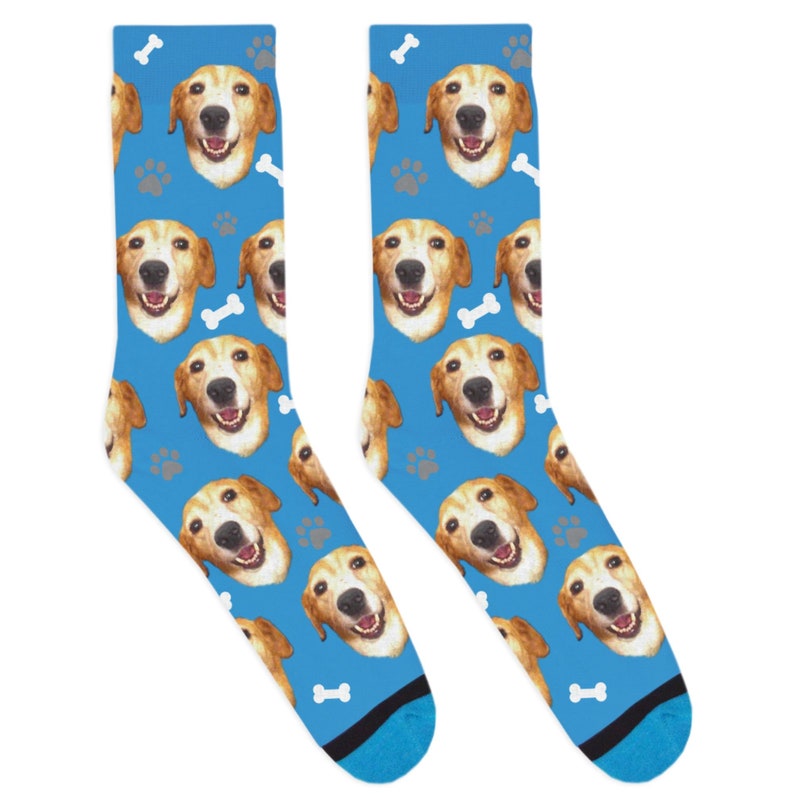 DivvyUp Socks Custom Dog Socks Put Your Dog on a Sock image 2