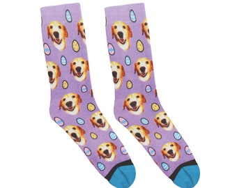 DivvyUp Socks - Custom Easter Socks - Put Your Face On Socks