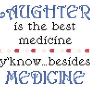 Laughter is the Best Medicine Pattern