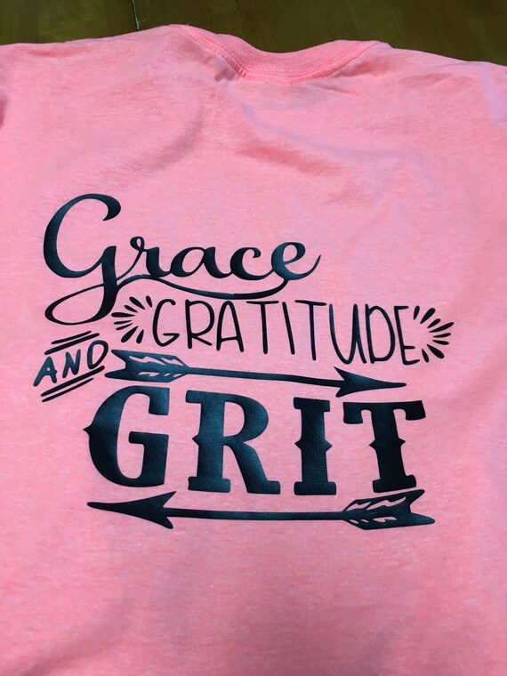 Gratitude Grace and Grit SVG file