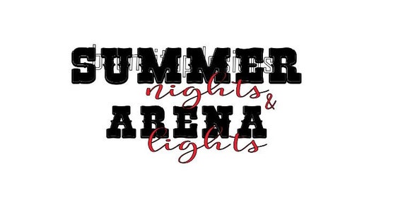 Download Summer Nights Arena Lights Summer Time Rodeo Life Cowgirl Etsy