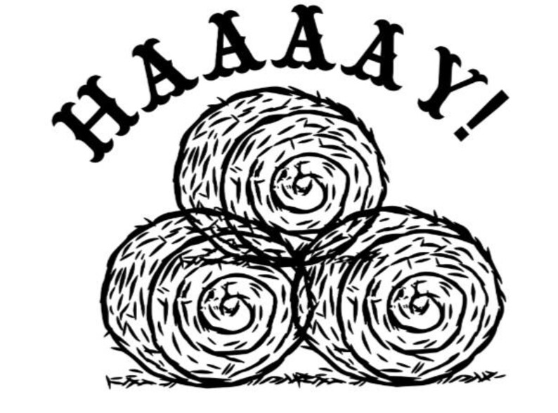 Hay Svg Hay Bales Country Svg Cut File Image | Etsy