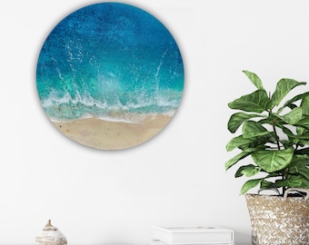 Cuadro Olas del Océano: Decoración Costera