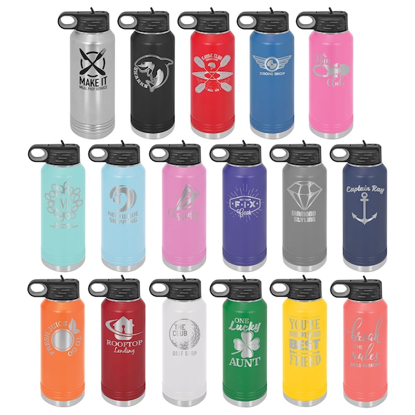 Polar Camel 32 OZ sports bottle Customized