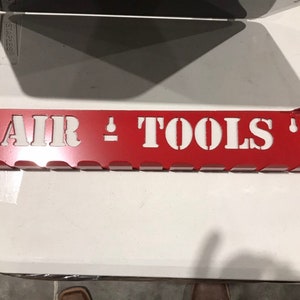 Air tool storage hanger
