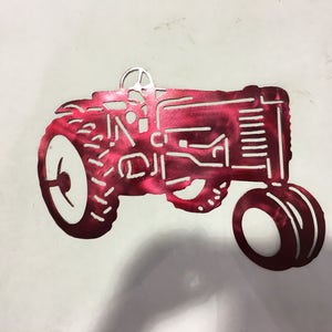 Metal tractor