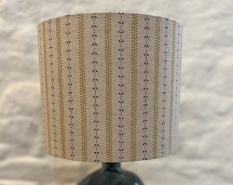 Gold Striped Lampshade, Drum Lamp shade, 20cm, 25cm, 30cm, 35cm, 40cm Diameter, Lampshades, Lighting, Home, Modern, Contemporary