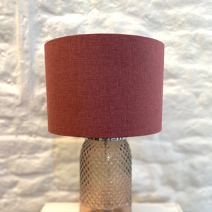 Rust Drum Lampshade, Lighting, Lamp shade