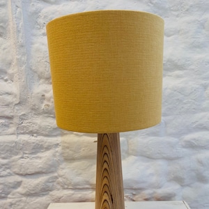 Yellow Drum Lampshade, Lighting, Lamp Shade
