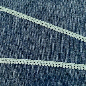 Bobble decorative ribbon, pompom Fringe, 10 colours, approx 12mm trim, 3mm pom poms, craft supplies, edging, decorative trim