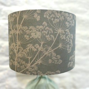 Duck Egg Cow Parsley Lampshade, Lighting, Lamp Shades