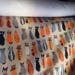 90*140 cm/35*55 inch cat printed thick canvas fabric for tablecloth bags