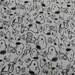 50*160 cm black and white snoopy cotton plain fabric soft fabric for baby clothes