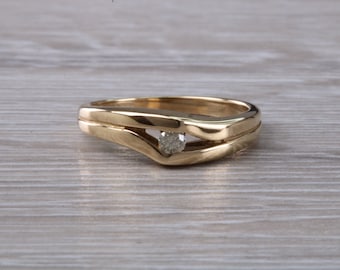 Yellow Gold Diamond set Ring