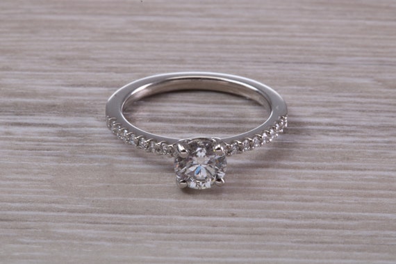 Half carat platinum diamond ring sale