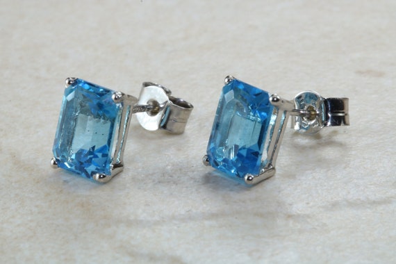 9ct Slice Topaz studs 9ct Slice Topaz studs