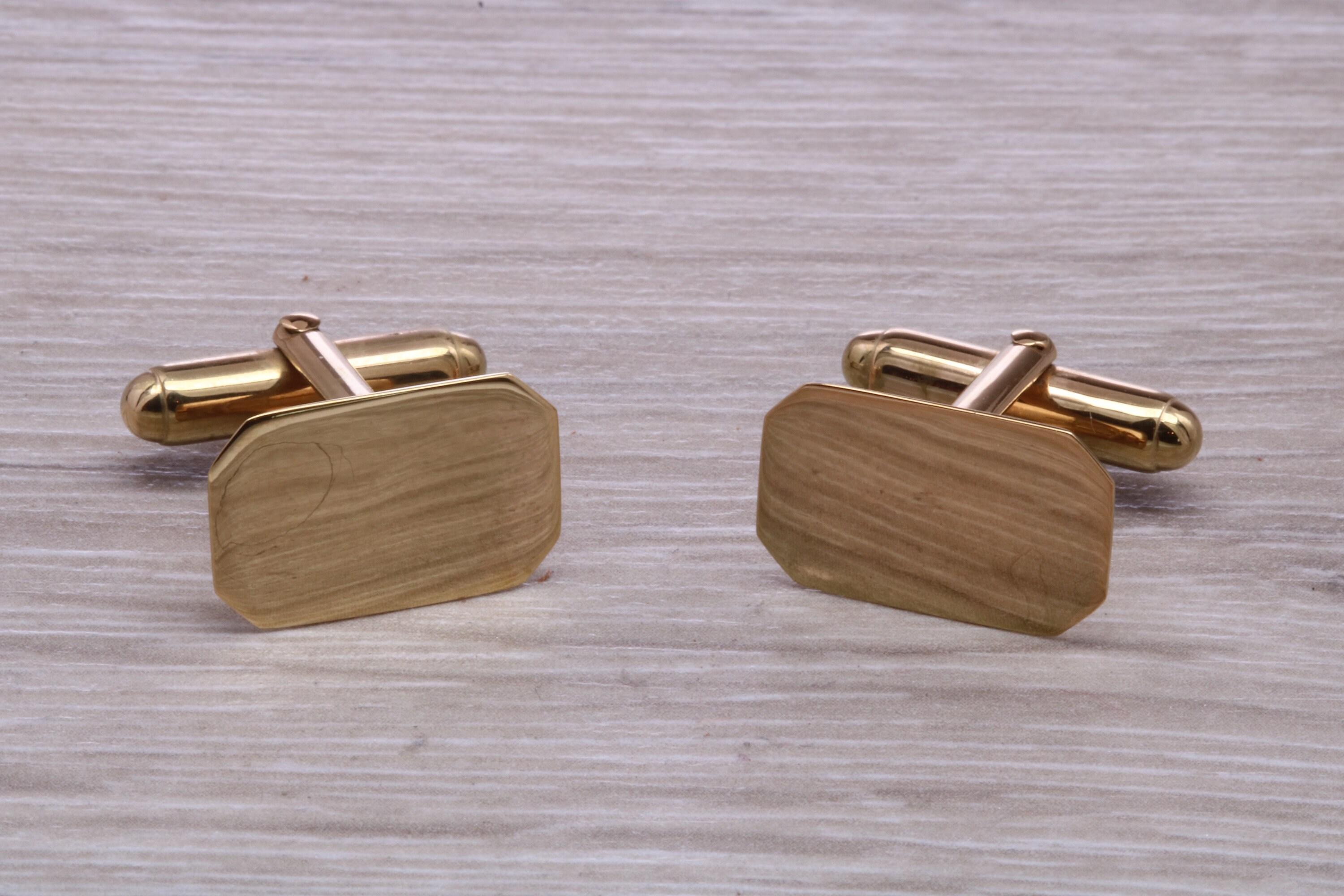 純金カフスボタン - Etsy 日本