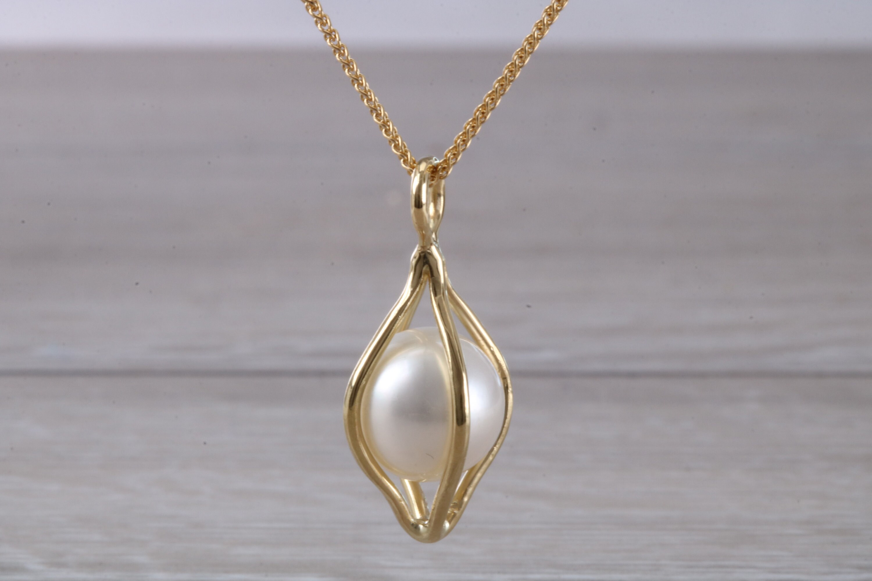 Collana Con Tormaline, Perle E Palline In Oro Giallo - Sari Gold - Foto 2