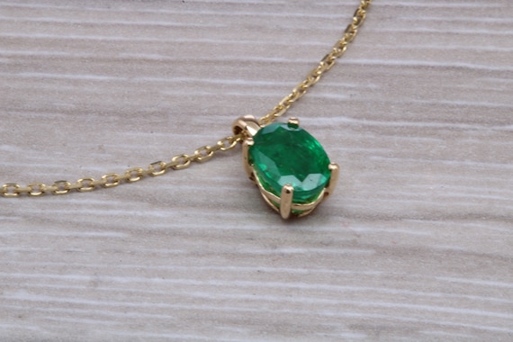 [希少レア] Vintage emerald Green necklace 希少レア] Vintage emerald Green necklace