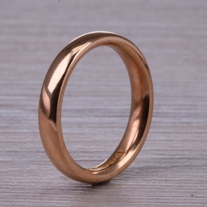 Chucky 3.50 mm Wide 22ct Yellow Gold Traditional Court Profile Wedding Band