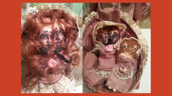 2 headed doll