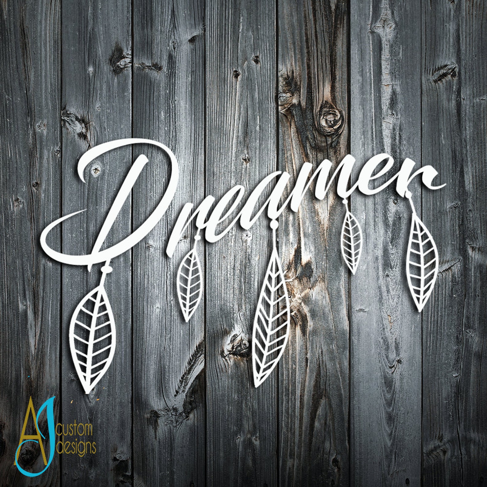 Dreamer Car decal Decals For Women Cute Car Decals Boho Car Etsy