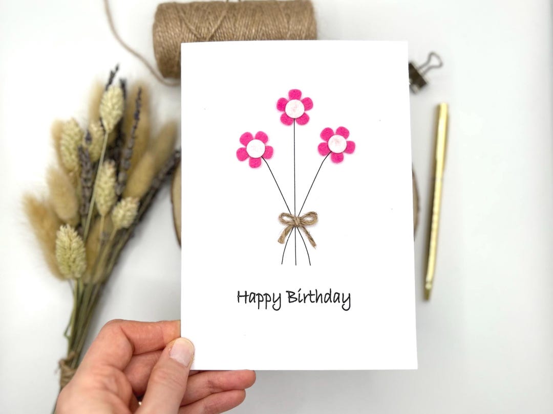 Personalised Daisy Birthday Card, Mum Daisy Card, Birthday Card for Her ...