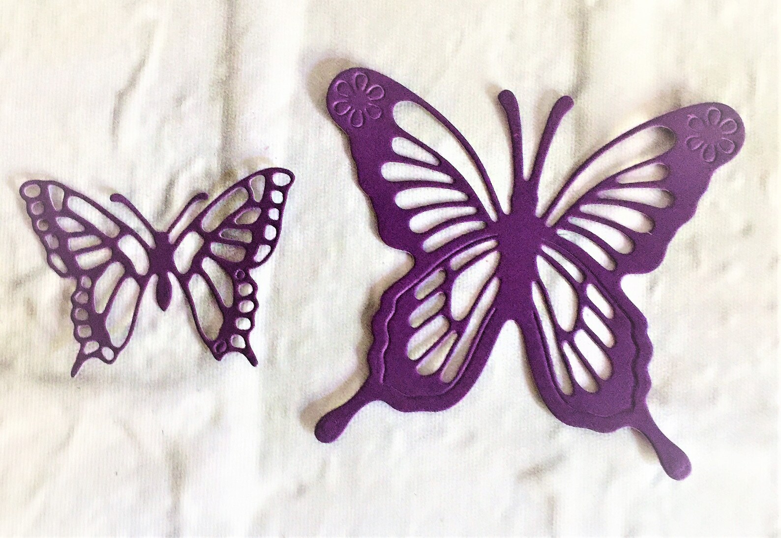Butterfly die cut embellishments. Etsy