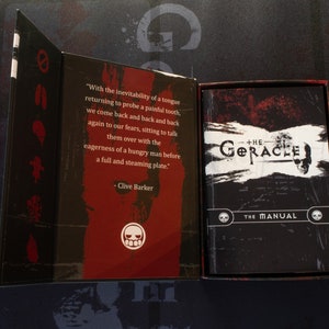 The Goracle: A Dark Oracle Deck Official Reading Mat Bundle Goth, Horror, Dark, Gothic, Scary, Tarot, Oracle, Gore, Sexy image 4