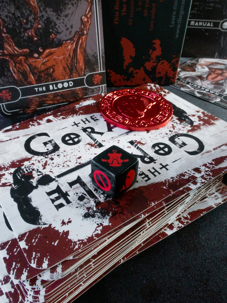 The Goracle: A Dark Oracle Deck Official Reading Mat Bundle Goth, Horror, Dark, Gothic, Scary, Tarot, Oracle, Gore, Sexy image 8