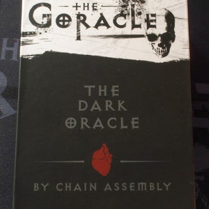 The Goracle: A Dark Oracle Deck Official Reading Mat Bundle Goth, Horror, Dark, Gothic, Scary, Tarot, Oracle, Gore, Sexy image 3