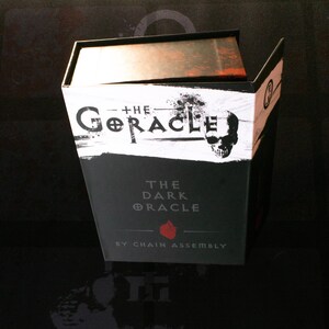 The Goracle: A Dark Oracle Deck Official Reading Mat Bundle Goth, Horror, Dark, Gothic, Scary, Tarot, Oracle, Gore, Sexy image 2