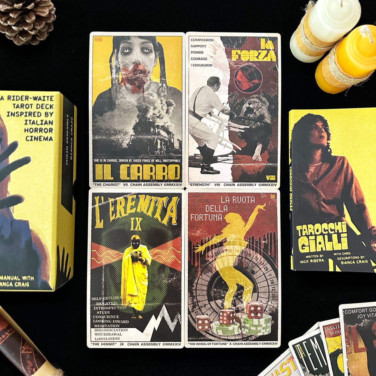 Tarocchi Gialli: A Rider Waite Style Tarot Deck Inspired by Gothic