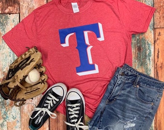 texas rangers bling shirts
