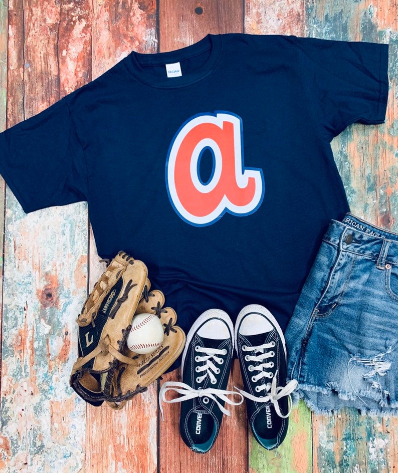braves t shirt jersey