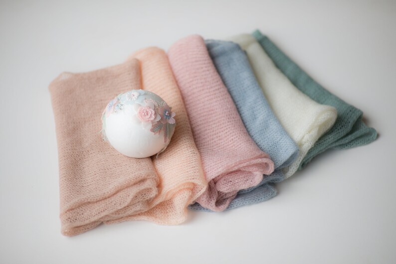 Baby Wraps for Photography Baby Photography Wrap Knitted Etsy