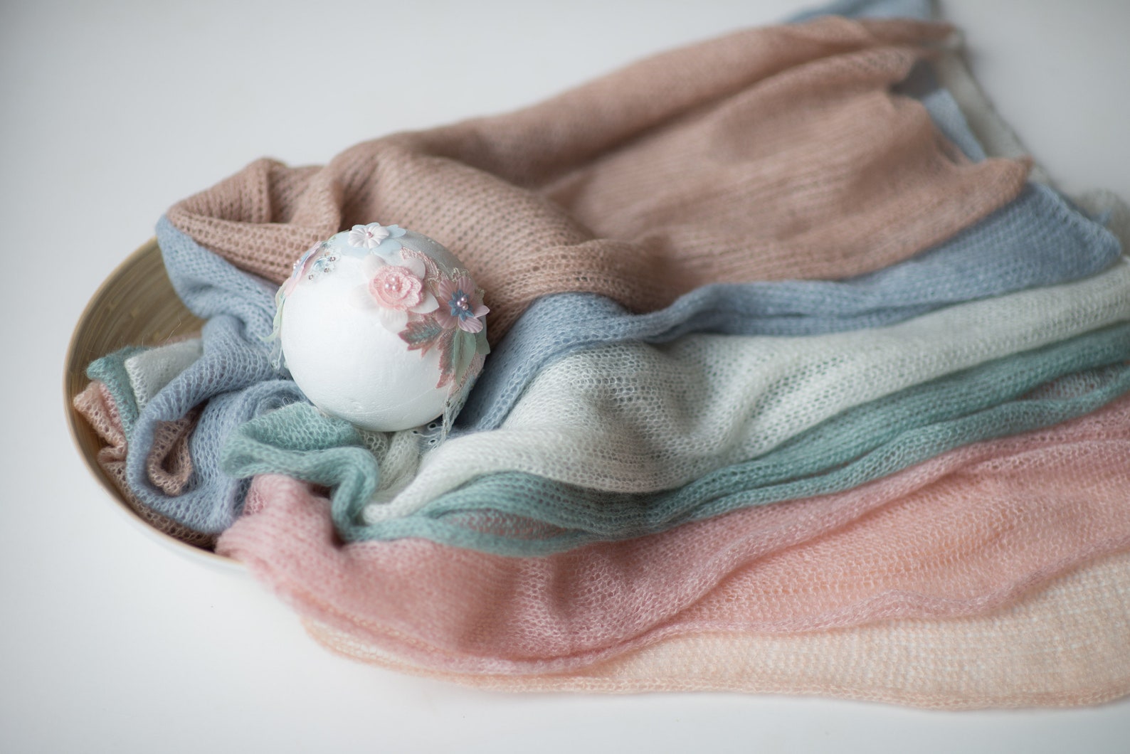 Baby Wraps for Photography Baby Photography Wrap Knitted Etsy