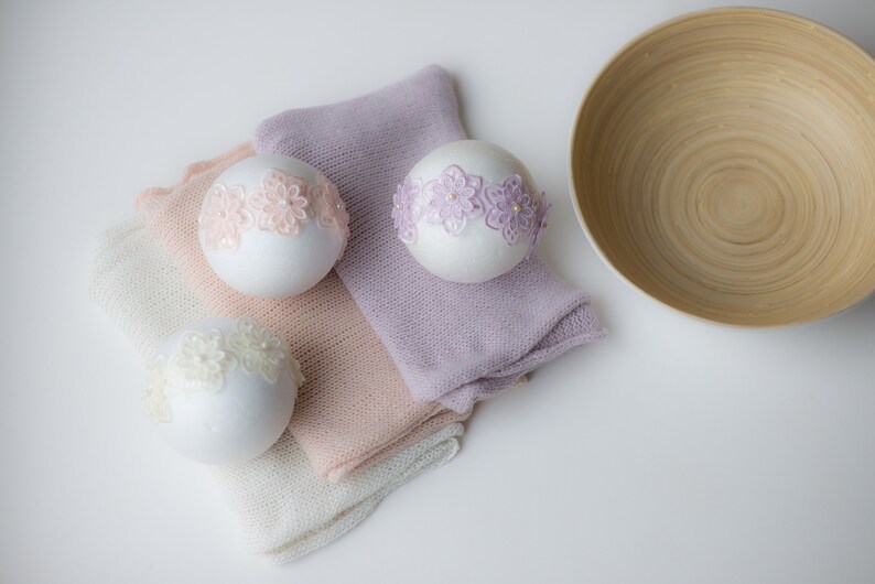 Newborn wraps for photography Baby photography wrap knitted Etsy