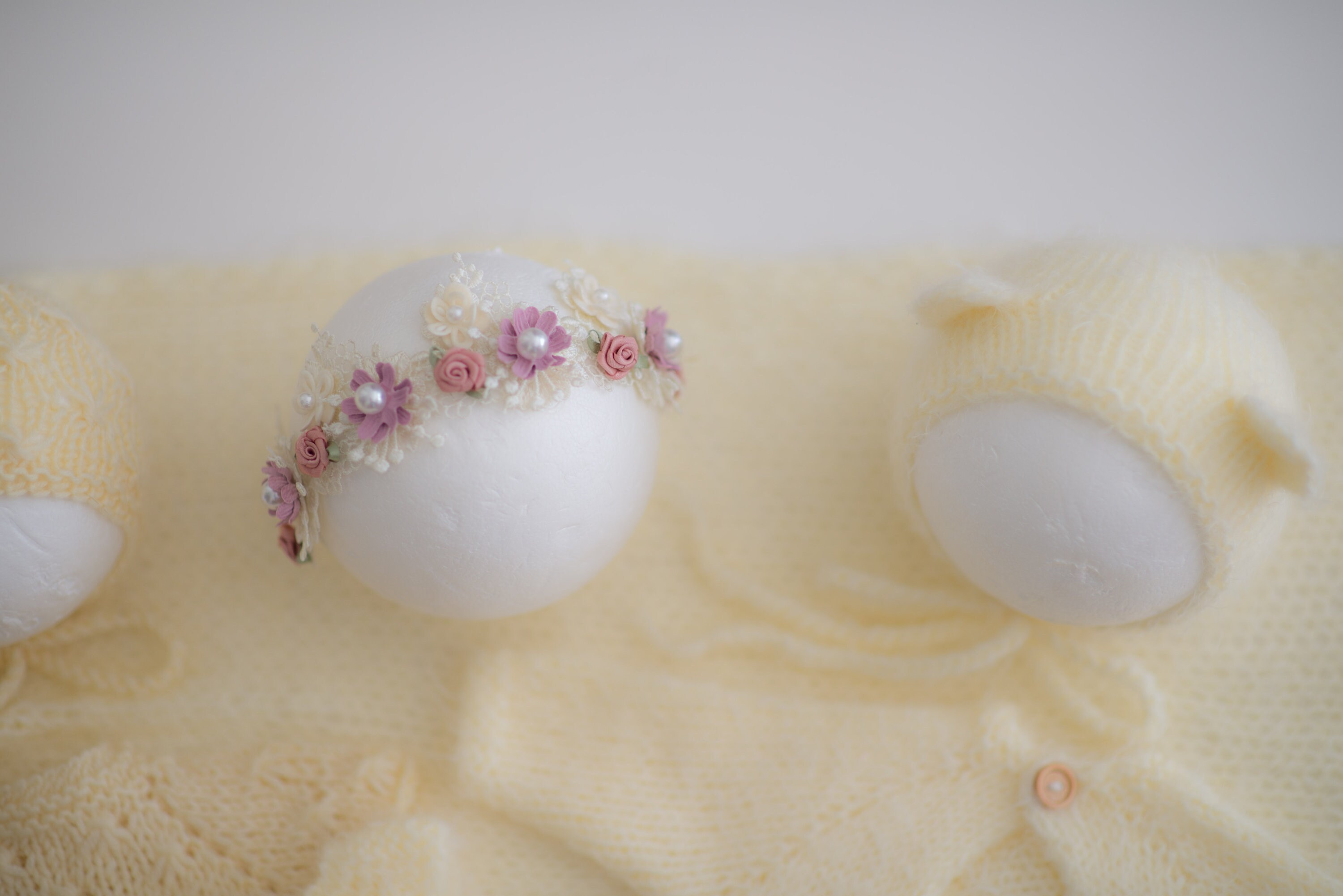 Bandhani Headbands for baby girls