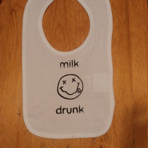 Milk Drunk Baby Bib