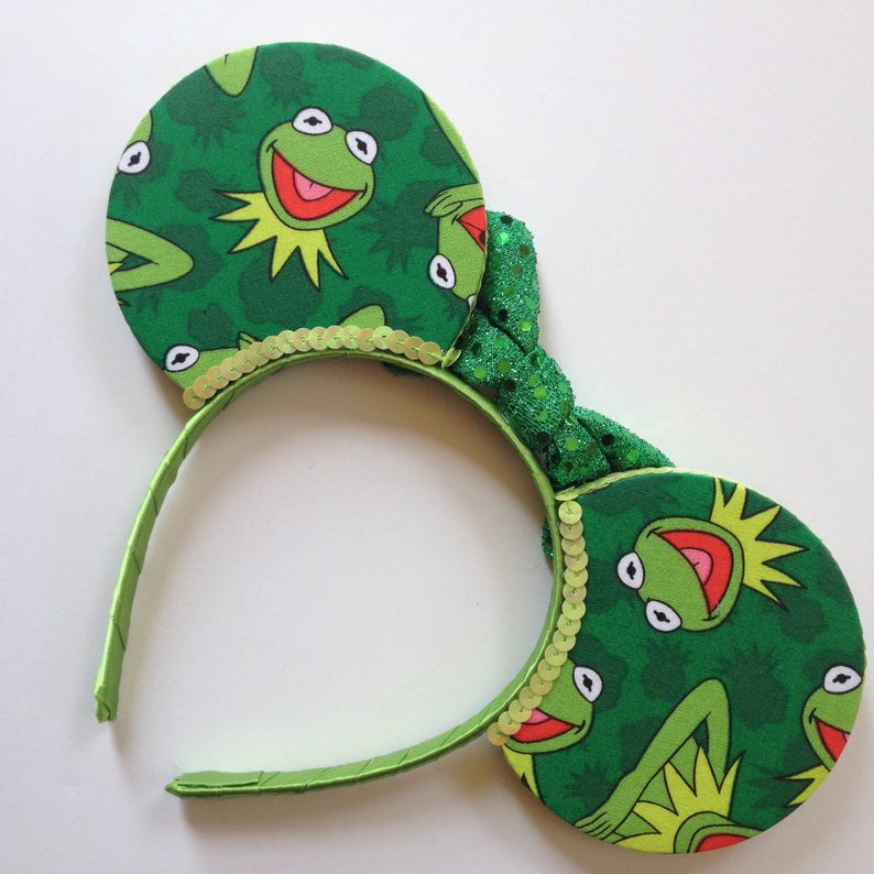 Kermit Muppet Ears Etsy