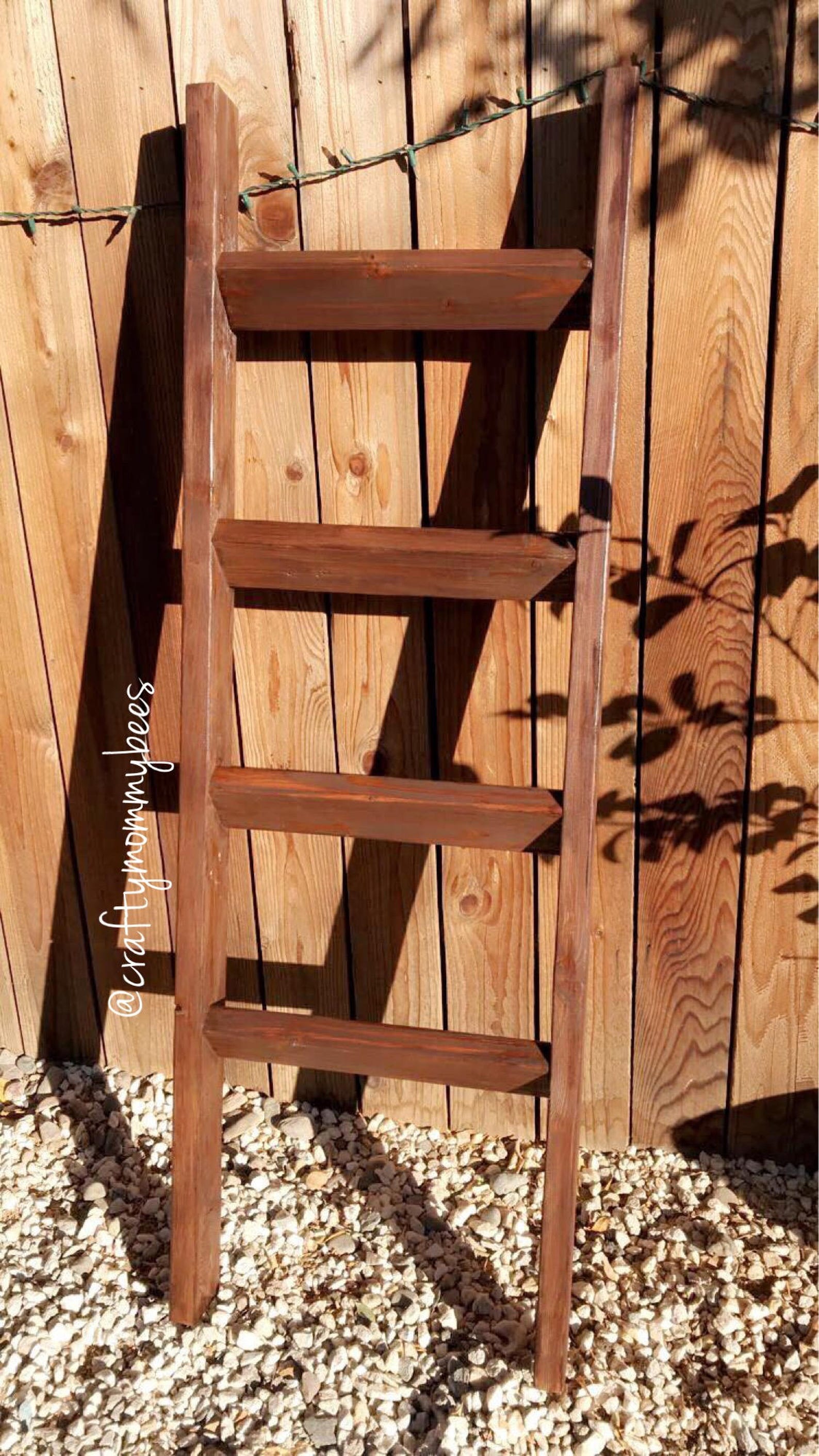 Rustic Blanket Ladder Etsy